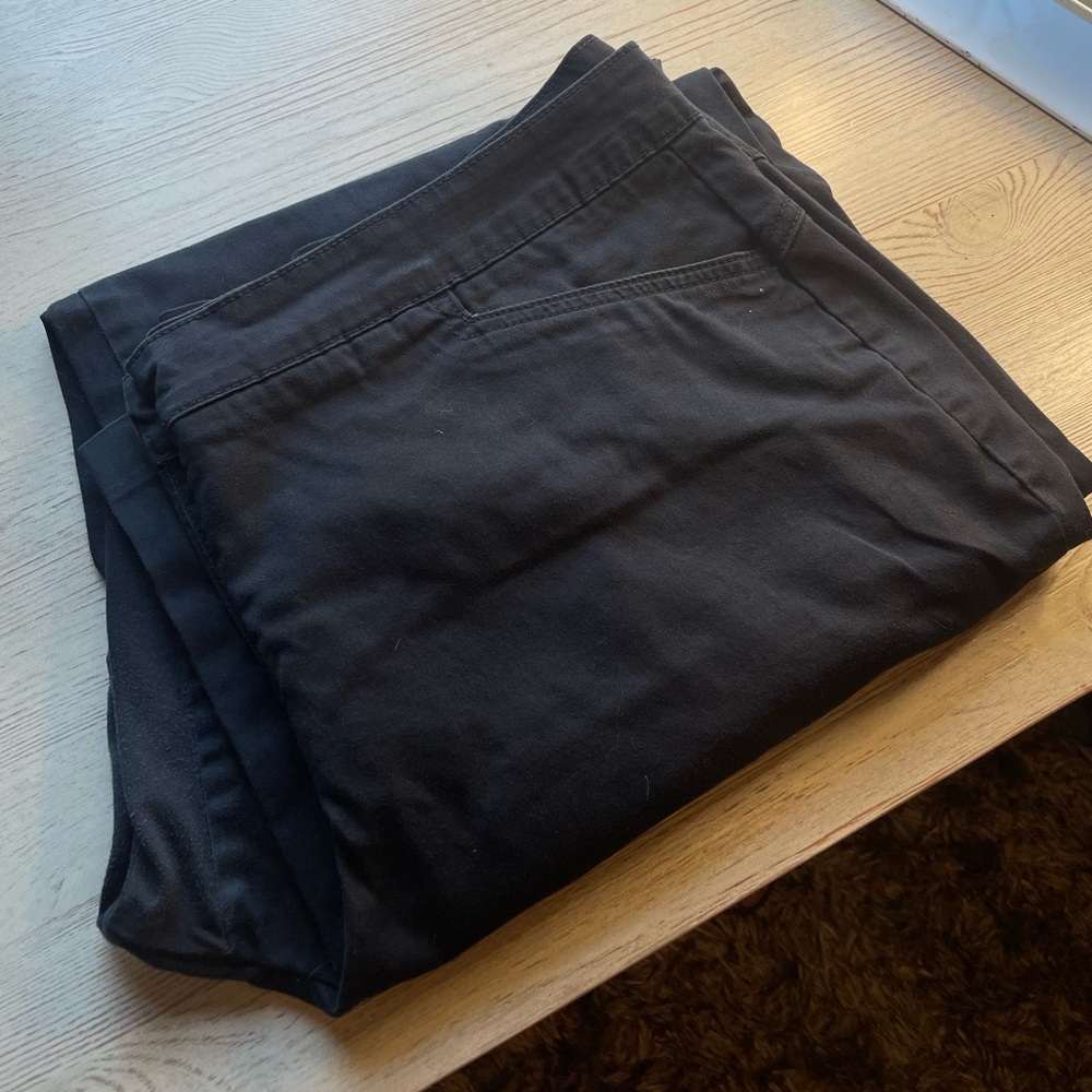 Charter Club Size 18W Black Plants